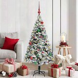  Umjetno božićno drvce Zelena 150 x 95 cm PVC i Čelik i Plastika Cijene