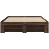  Okvir kreveta smeđa boja hrasta 120x200 cm konstruirano drvo | shoptok.hr