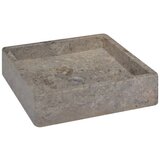 vidaXL Umivalnik siv 40x40x10 cm marmor | Shoptok.si