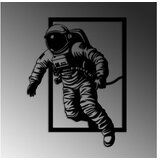 WALLXPERT dekorativni metalni zidni pribor out space 3 d crna boja | ePonuda.com