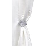 Luance coquelicot snala za zavese x 2 l metal sivo/bela ( 30011934 ) Cene