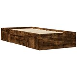  Okvir kreveta bez madraca boja hrasta 100 x 200 cm drveni | shoptok.hr
