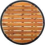  3-delni vrtni bistro set z blazinami črna poli ratan, (22015493) | Shoptok.si