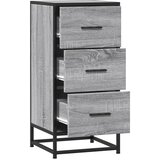  Komoda boja hrasta sonome 35,5x35x76 cm konstruirano drvo metal | Eponuda.com
