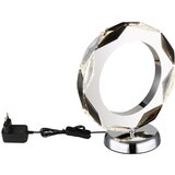 Globo Karilion Stolna LED svjetiljka (D x Š x V: 24 x 13 x 27 cm, Srebrna) | shoptok.hr