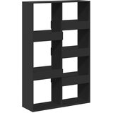 Sobna pregrada crna 100x33x155,5 cm konstruirano drvo | shoptok.hr