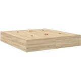  Krevet za pohranu Sonoma hrast 200x200 cm | shoptok.hr