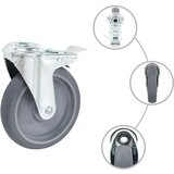  Okretni kotačići s otvorom za vijke 16 kom 125 mm | shoptok.hr