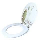  LAGUNA WC daska, lakirani medijapan, dezen POND, Inox šar DKSK656 Cene