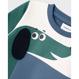 name it Majica 'KIEGO' safir / žad / črna / bela | Shoptok.si
