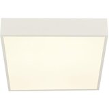 Searchlight Zeus 1-svetilna kvadratna stropna svetilka za kopalnico, bela IP44 3000K, (22100868) | Shoptok.si