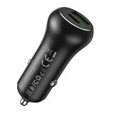 Hoco avtopolnilec Z38 adapter 2xUSB 38W 3,0 qc - črn | Shoptok.si
