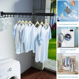 PLAINSHE zložljivo stensko stojalo za sušenje | Shoptok.si