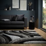 Flair Rugs Crni/sivi ručno rađen tepih od recikliranih vlakna 200x290 cm Velvet – | shoptok.hr