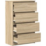  Komoda boja hrasta sonome 60 x 35 x 98,5 cm konstruirano drvo | shoptok.hr