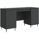  Stol s policom Crna 142,5 x 50 x 75 cm Konstruirano drvo | shoptok.hr