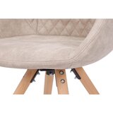 Kayoom SET STOLOV, les, umetna masa krem barve, bela | Shoptok.si