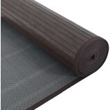 vidaXL Preproga pravokotna temno rjava 80x500 cm bambus | Shoptok.si