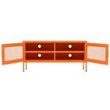 TV ormarić narančasti 105 x 35 x 50 cm čelični | shoptok.hr