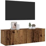  Zidni TV ormarić staro drvo 100x30x30 cm konstruirano drvo | shoptok.hr