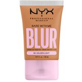 NYX Professional Makeup bare with me blur tint mat tečni puder 08 golden light | ePonuda.com