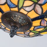  quoizel qz-larissa-sf - plafonski luster tiffany larissa 2xE27/60W/230V | Eponuda.com