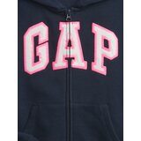 GAP Blue Girls' Kids Sweatshirt Logo zip hoodie | Shoptok.si