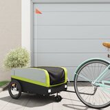  The Living Store Kolesarska prikolica črna in zelena 45 kg železo - Kolesarska Prikolica, (21501097) | Shoptok.si