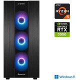 ANNI gaming namizni računalnik Gamer Optimal Lite R5 5500 Ryzen 5 5500/16GB/1TB SSD/Windows 11 Home/RTX 3050/črna | Shoptok.si