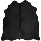  Tepih od prave kravlje kože 150 x 170 cm crni | Eponuda.com