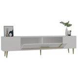 Hanah home tv polica Dekop1 white gold