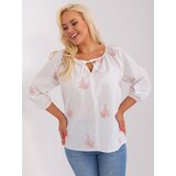 LAKERTA Blouse-LK-BZ-509324-1.81P-white-pink | Shoptok.si