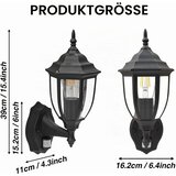ARANZYEC zunanja stenska svetilka s senzorjem gibanja | Shoptok.si