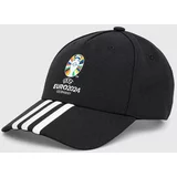 Adidas Kapa s šiltom Euro 2024 črna barva, IT3313