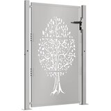  Vrtna vrata 100x125 cm Corten čelik Dizajn stabla | shoptok.hr