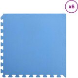  Podloga za bazen 6 pcs Plava 2,16 ㎡ EVA pjenasti materijal | Eponuda.com