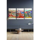 Wallity slika Ersycnvs12, 40x60 cm, 3 dela | ePonuda.com