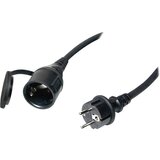 Logilink LPS102 tok podaljšek črna 5.00 m H07RN-F 3G 1\,5 mm² primeren za uporabo na prostem, (20434147) Cene