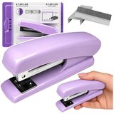  Metal Office Stapler Up to 25 Sheets 24/6 26/6 Staples Purple Cene