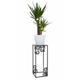  Stalak za cveće 60x24 cm, elegantne crne boje | Eponuda.com
