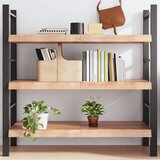 Maison Chic Stenska polica - Viseča Polica svetlo rjava 120x60x(2-6) cm trdna hrastovina, (21784566) | Shoptok.si