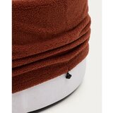 Kave Home Tabure iz tkanine bouclé v barvi terakote Kaeli – | Shoptok.si