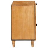 vidaXL Nočna omarica Svetlo rjava 50 x 33 x 60 cm trden mangov les | Shoptok.si