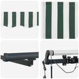  Tkanina za tende s Zelena i bijela 350 x 250 cm Poliester | shoptok.hr