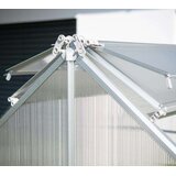 WESTMANN Metalna povišena vrtna gredica sa staklenikom Store &amp Grow | Antracit | 120x120x169 cm | shoptok.hr