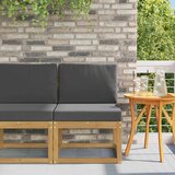  Set vanjskih sofa Bijela i antracit 59 x 63 x 73 cm | shoptok.hr