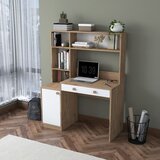 Hanah home Radni sto i polica za knjige, Beli Cene