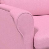  Fotelja Ružičasta tkanina | shoptok.hr