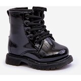 Boto Children's Boots Laquered With Zipper Black Tibbie | ePonuda.com