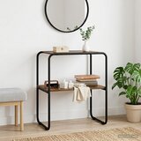  Konzolna stolica Dimljeni hrast 80 x 42,5 x 70 cm | shoptok.hr